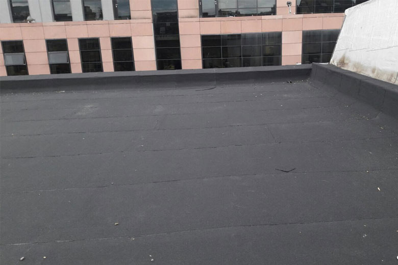 Flat roofing project in Dublin 14 - Nutgrove rear extension with EPDM membrane